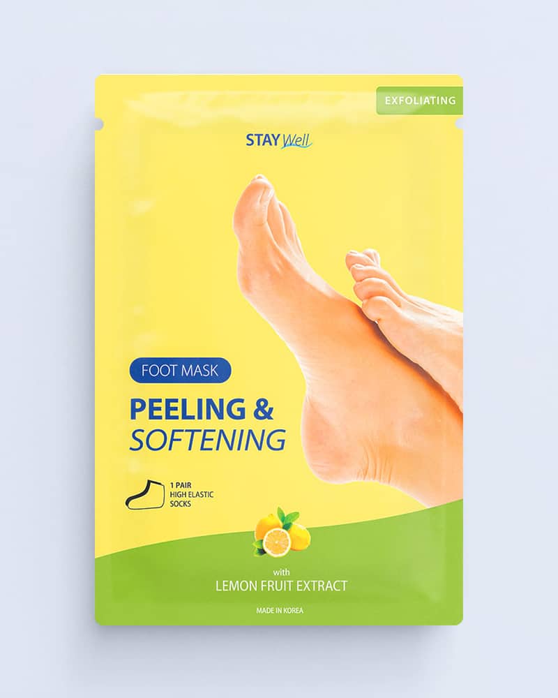Stay Well Peeling Softening Foot Mask