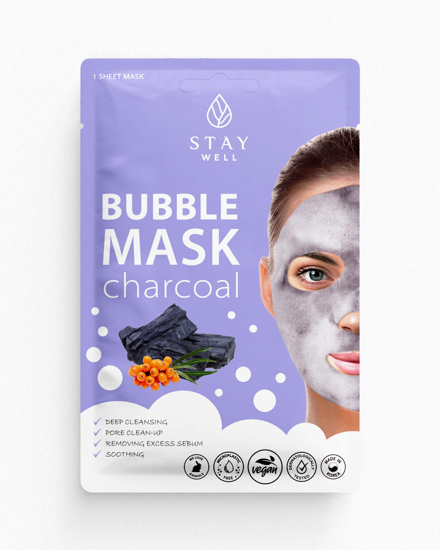Stay Well Deep Cleansing Bubble Mask Charcoal