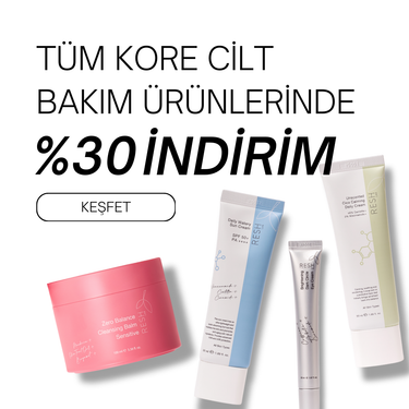 %30 İNDİRİM BAŞLADI
2. Resh Lab ürününe ek %20 İNDİRİM