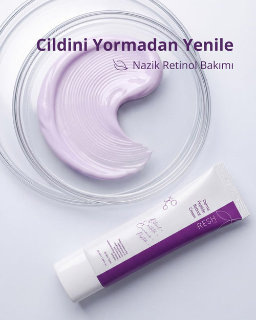 “Retinol kullanmak istiyorum ama cildimi tahriş etmekten korkuyorum” diyorsan; harika bir önerimiz var💜
Başlangıç seviyesine uygun %0.1 Retinol, %46 Centella, Ceramide ve 7 Çeşit Peptit içeren formülüyle cilt lekeleri, ince çizgiler ve yetişkin akneleri gibi cilt sorunların için geliştirilen Derma Peptide Retinol Krem cildini yenilerken bariyerini onarır, yatıştırır ve sakinleştirir✨

#ReshLab #RetinolKrem #CiltBakımı