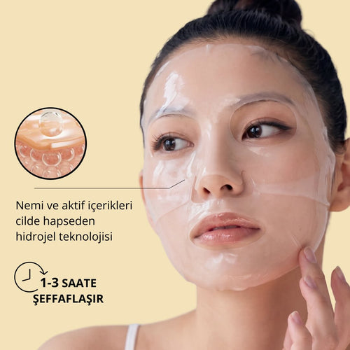 PDRN (Somon DNA) Kolajen Hidrojel Maske ile haftalık bakım zamanı!✨ Nemi ve aktif içerikleri cilde hapseden hidrojel teknolojisi ile cildine yoğun bakım sunar. Maskenin şeffaflaşması, aktif içeriklerin cilde aktarılmaya başladığının göstergesidir.🌸

İçeriğinde bulunan PDRN, Kolajen, Cica, 5 Çeşit Peptit ve Pirinç Özü ile daha dolgun ve canlı bir cilt görünümü sağlar. 

💗 İnce çizgi ve kırışıklık görünümünün azalmasına yardımcı olur
🌿 Daha pürüzsüz bir cilt dokusunu destekler
⏱️ 1–3 saat içinde şeffaflaşan hidrojel teknolojisiyle cildine bakım yapar.

#reshlab #pdrnmask #hydrogelmask