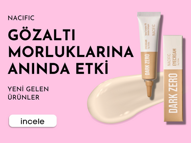Dark Zero Göz Kremi ile Gözaltı Morluklarını Anında Gider!