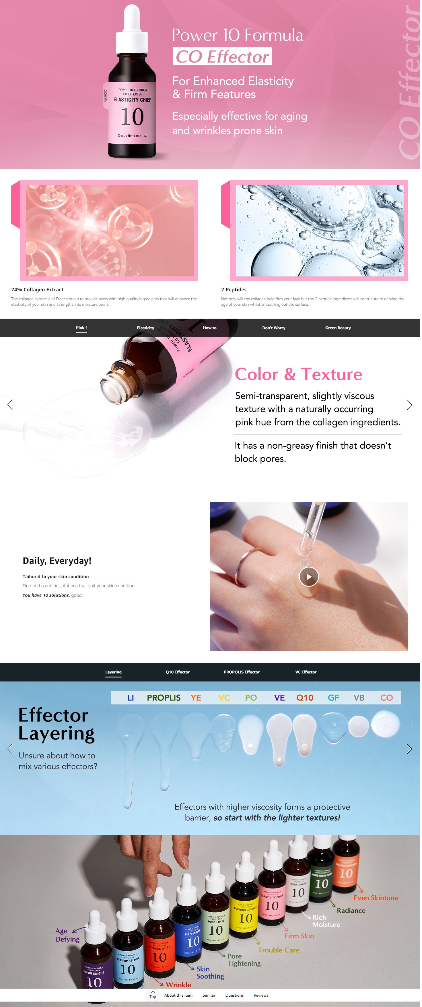 It's Skin Power 10 Formula CO Effector AD Elasticity Chief [SKT İndirimli]