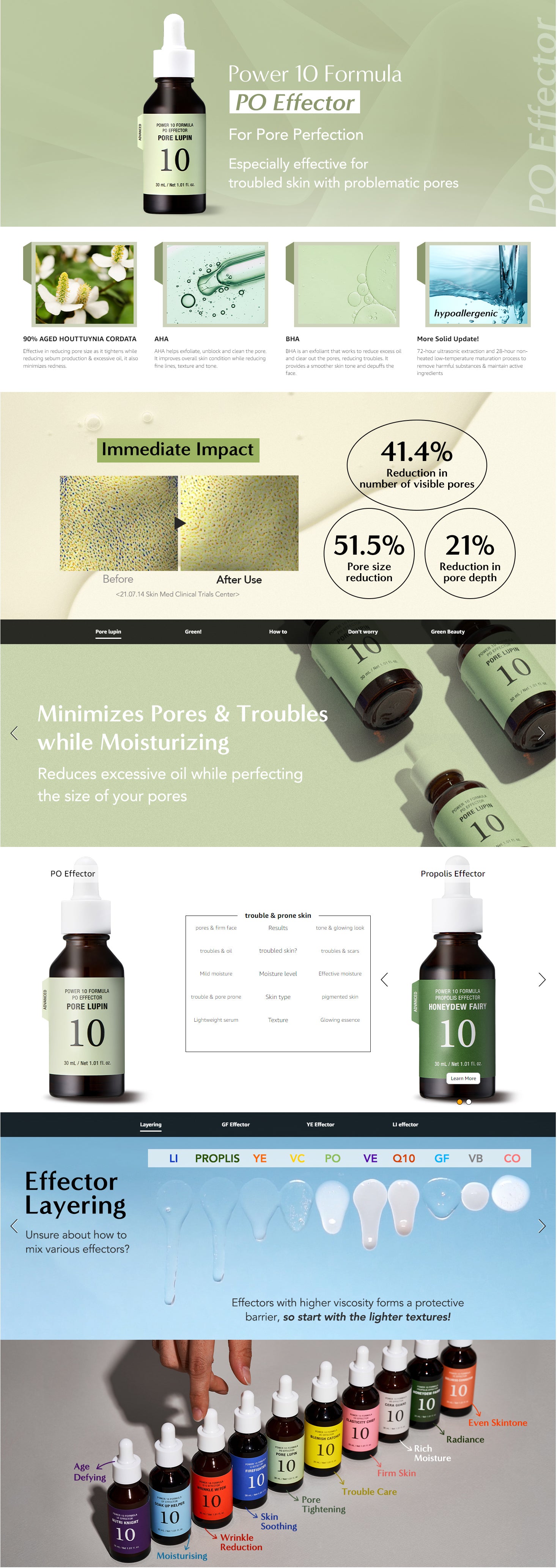 It's Skin Power 10 Formula PO Effector AD Pore Lupin [SKT İndirimli]