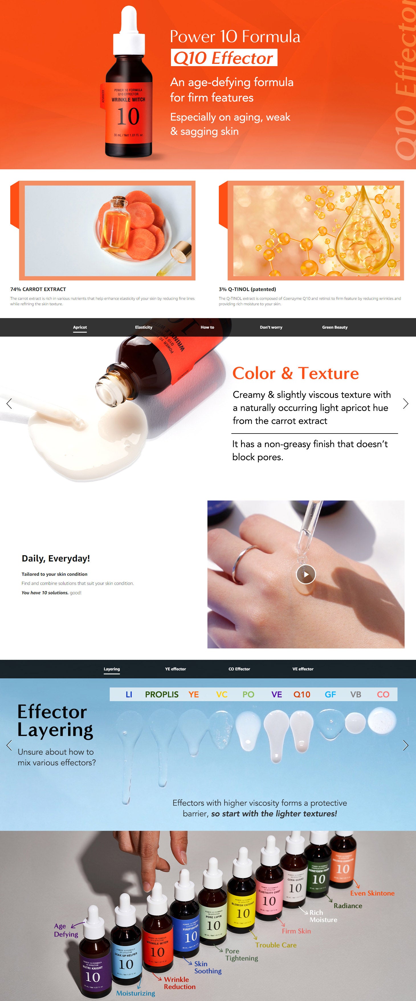 It's Skin Power 10 Formula Q10 Effector AD Wrinkle Witch [SKT İndirimli]