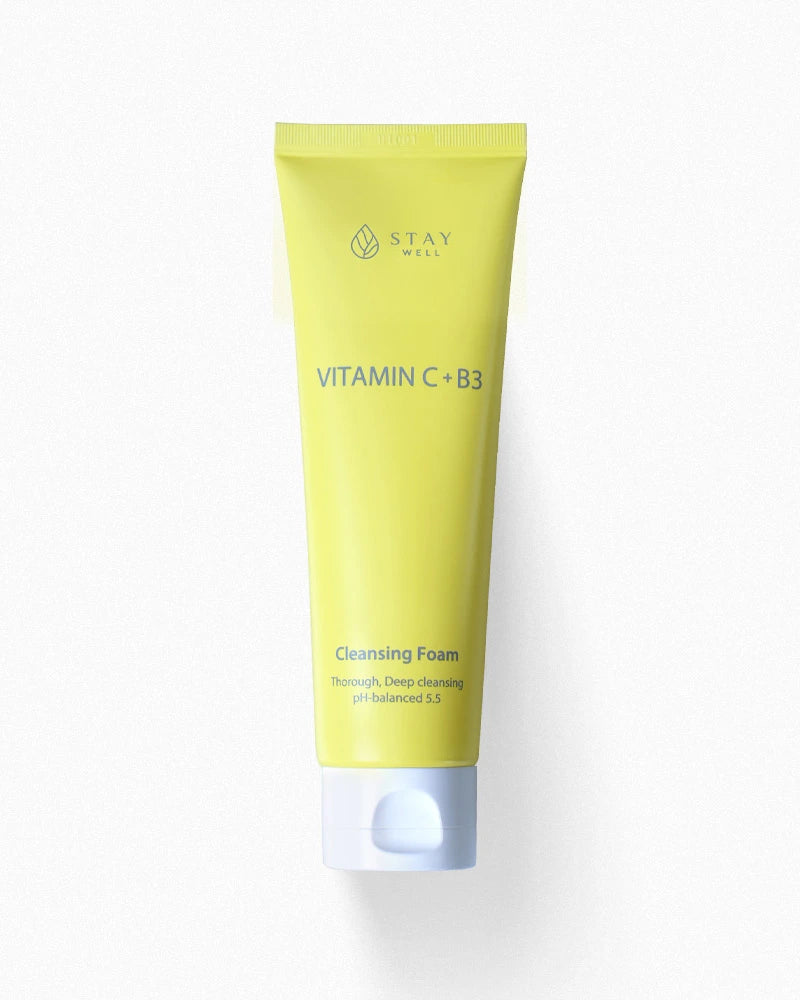 Stay Well Vitamin C + B3 Cleansing Foam