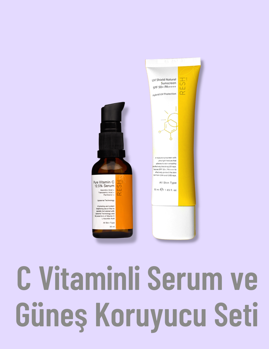 Resh Lab Serum + Güneş Kremi Seti